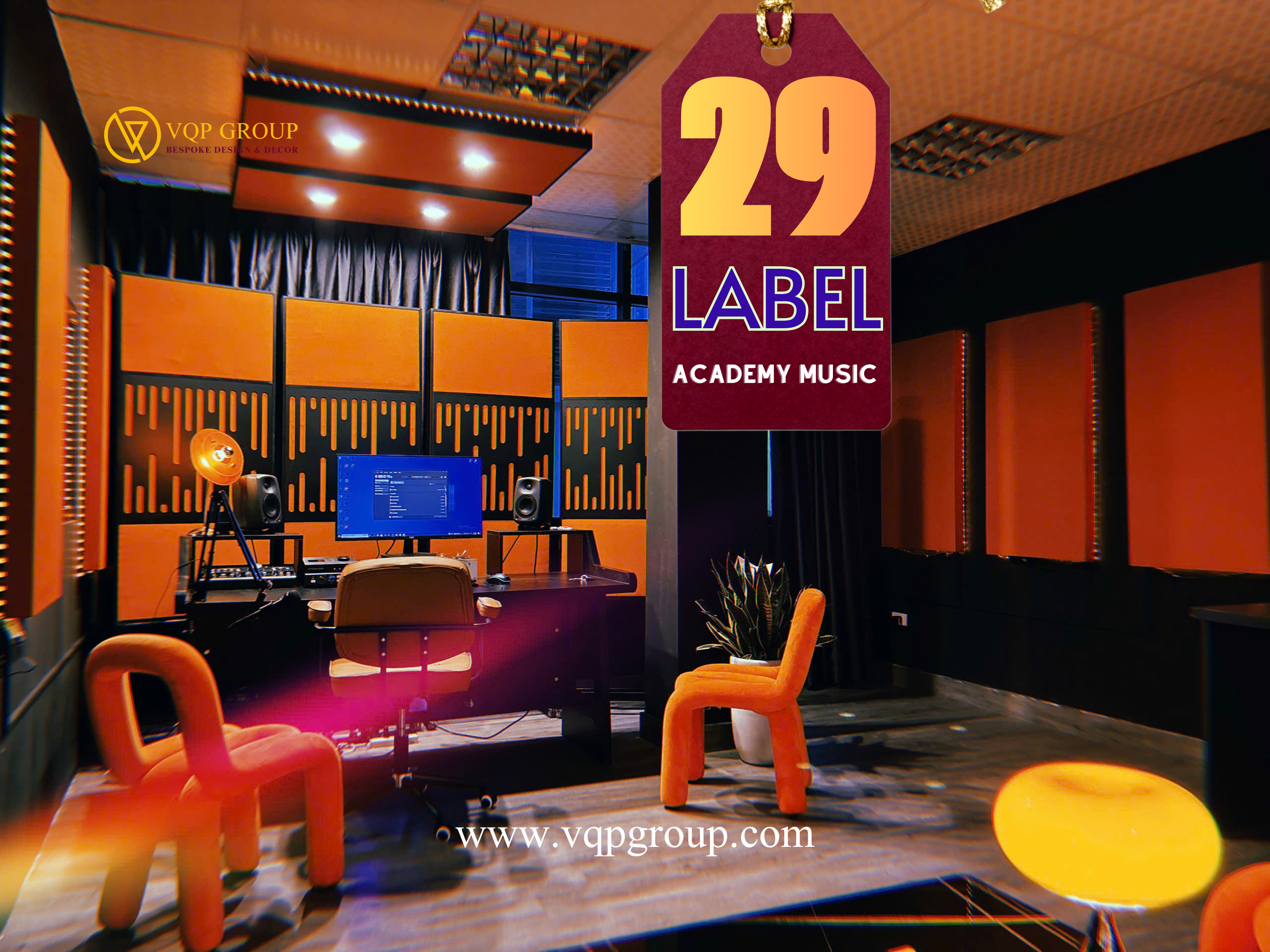 Hoàn Thiện Thi Công Cách Âm - Tiêu Âm Tại 29 Label (Vạn Bảo, Hà Nội)