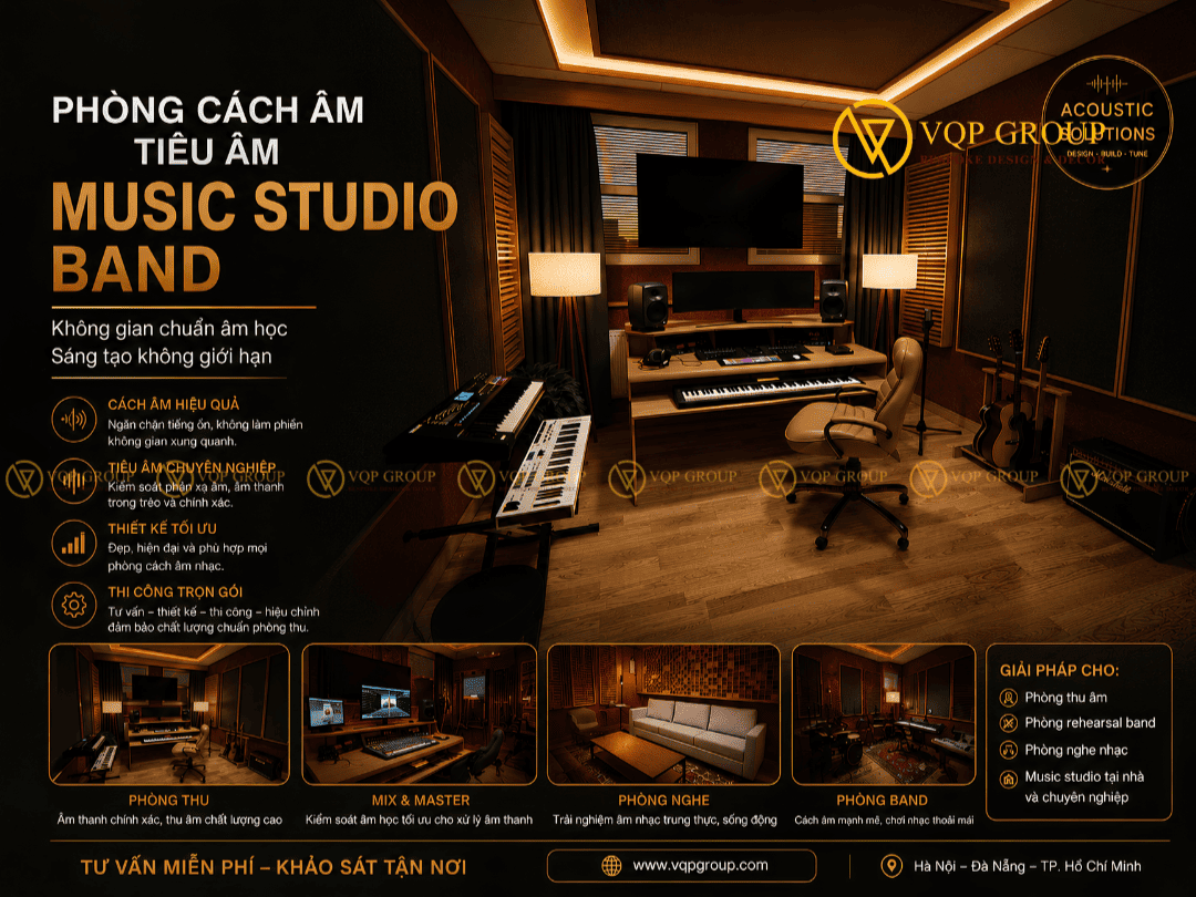 Thiết Kế Âm Học Chuyên Sâu Tại Royal City