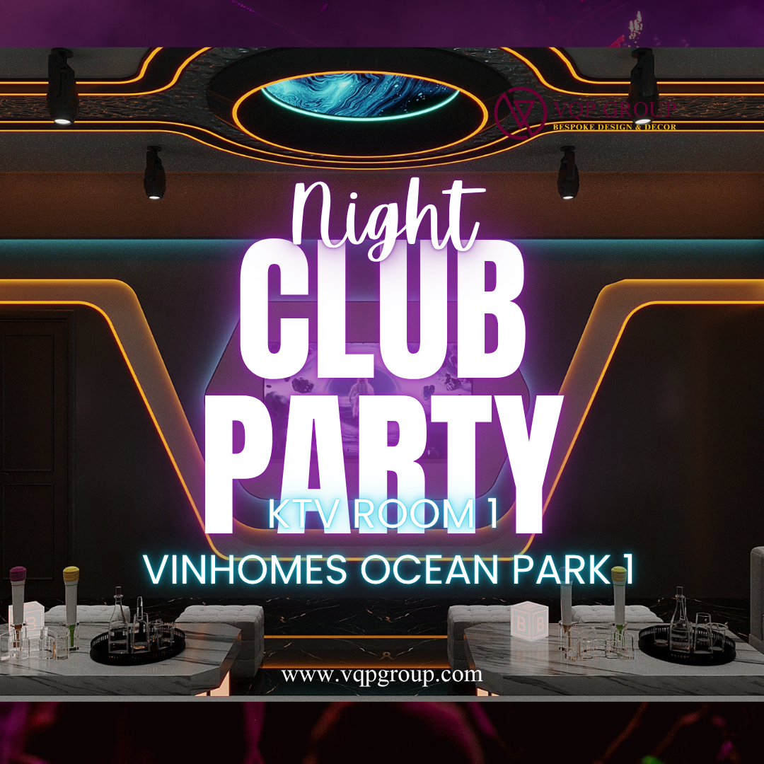 VQP Group: Thiết Kế Thi Công Hệ Thống KTV Room 1 Đẳng Cấp Tại Vinhomes Ocean Park 1