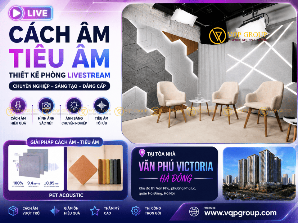 Thiết Kế Phòng Livestream Podcast Chuyên Nghiệp – Xu Hướng Phát Triển Nội Dung Số 2026