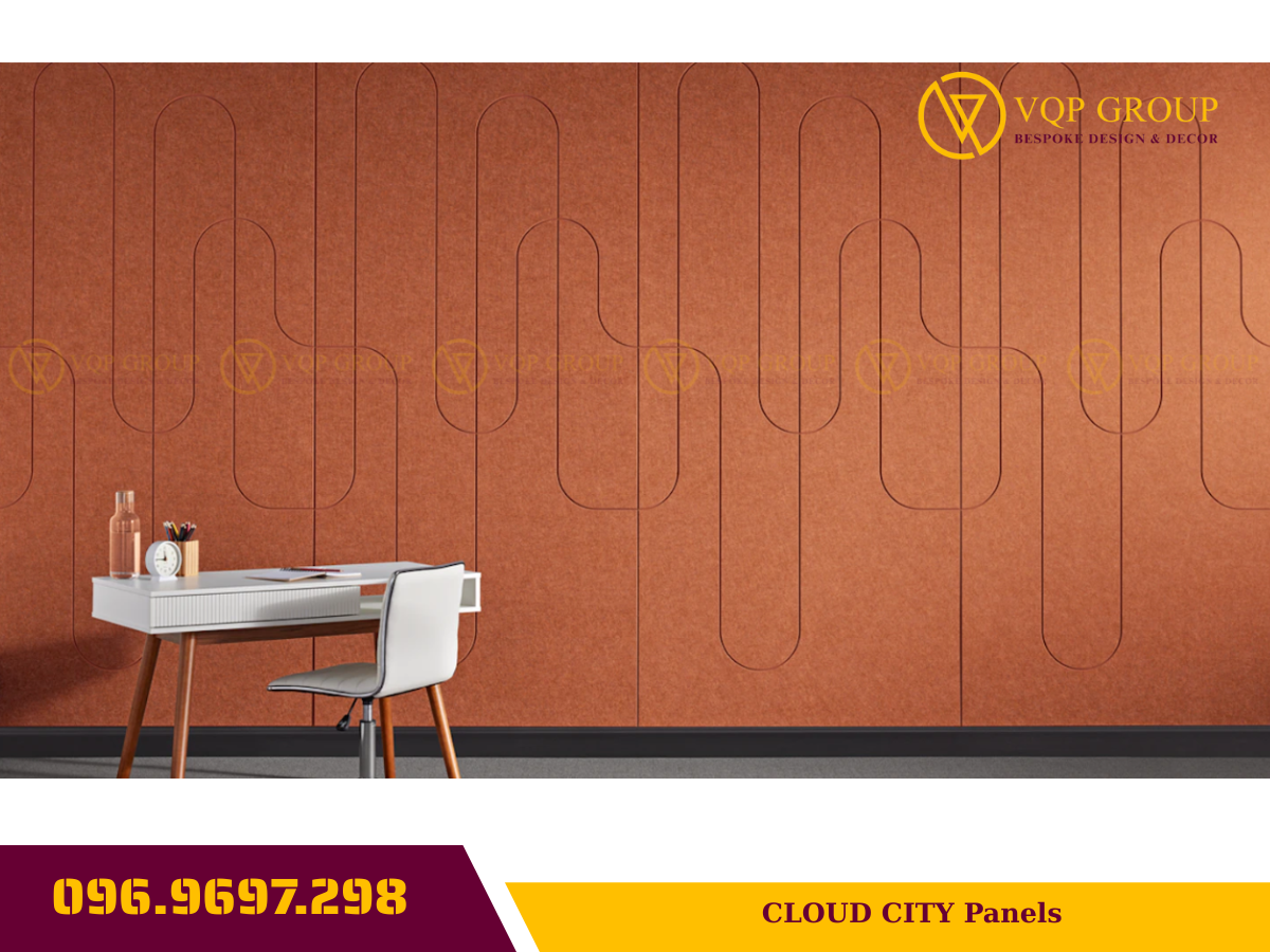 Tấm Tiêu Âm CLOUD CITY Panels - Sự Giao Thoa Giữa Nghệ Thuật Đô Thị Và Công Nghệ Tiêu Âm