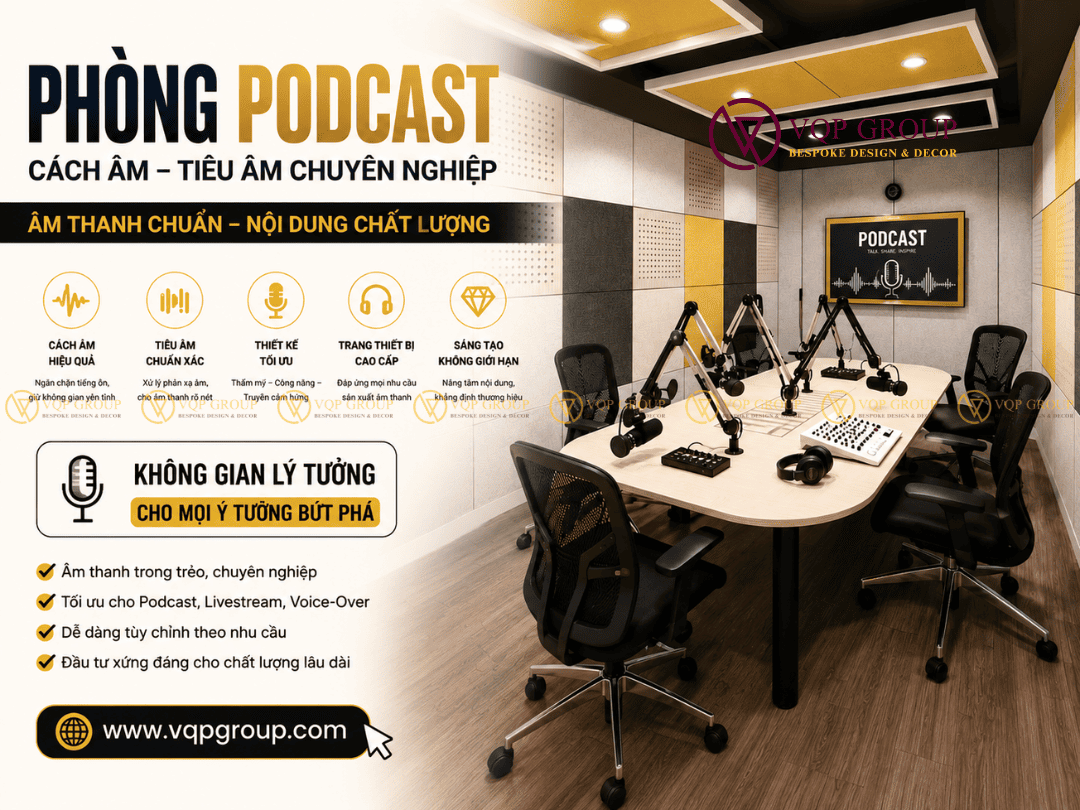 Từ Văn Phòng Đến Podcast Marketing Studio Chuyên Nghiệp Tại Cầu Giấy