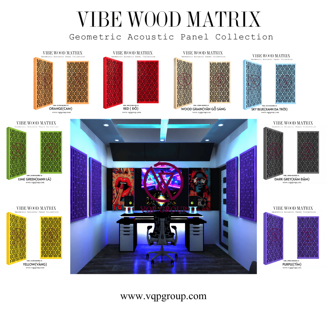 TẤM TÁN ÂM VIBE_WOOD MATRIX 01