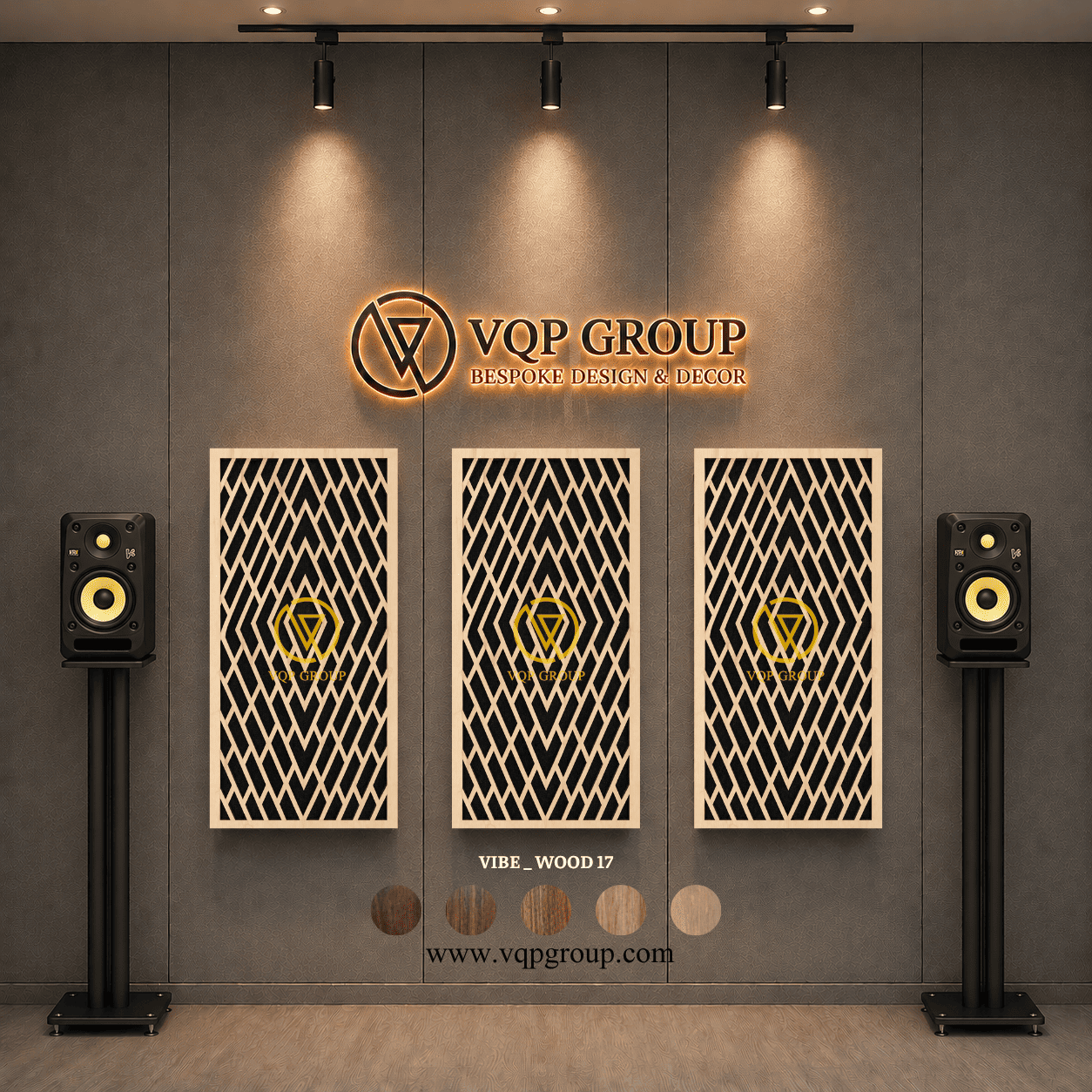 TẤM TIÊU ÂM GỖ CNC - VIBE _ WOOD  17