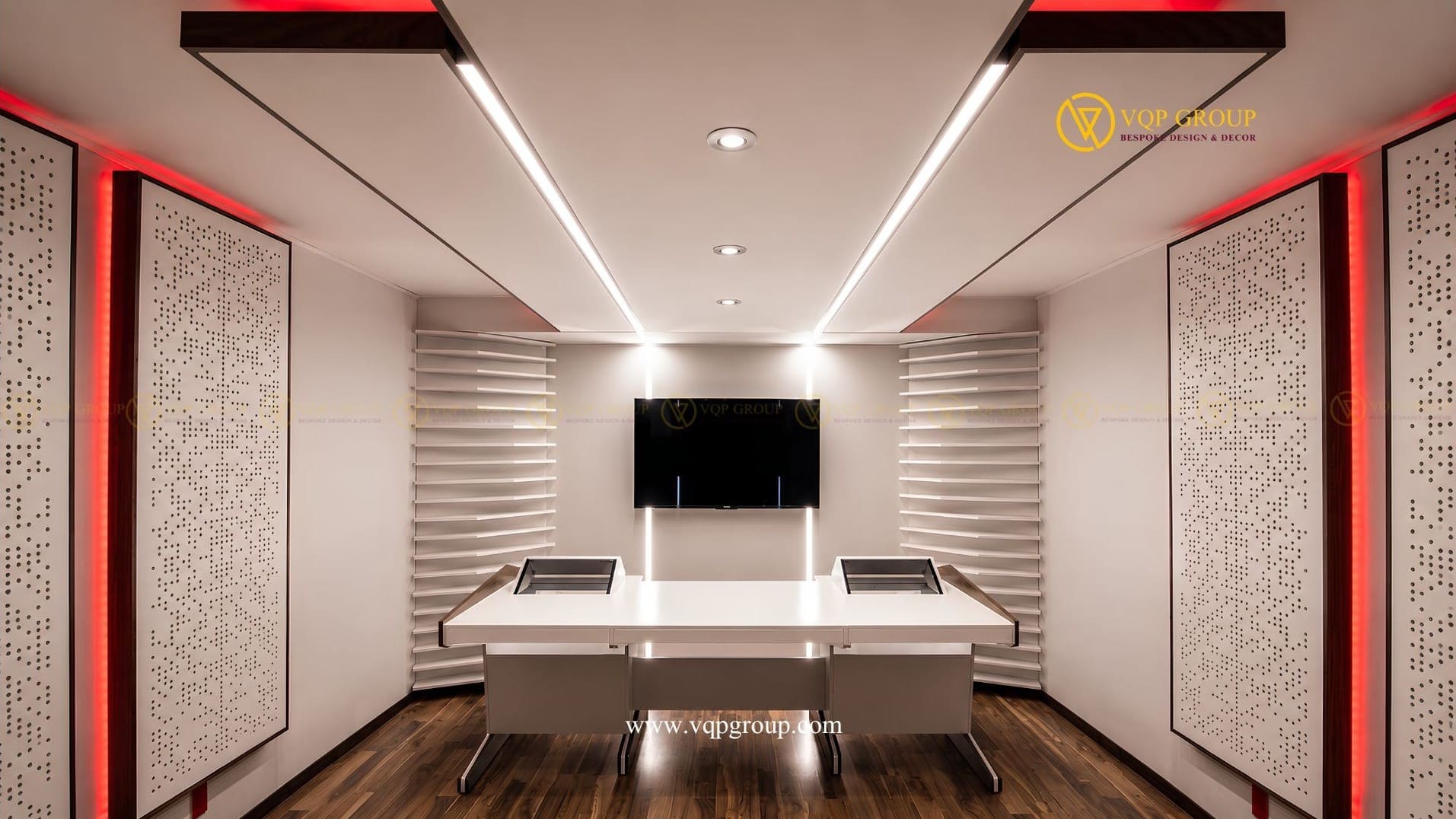 Tấm tiêu âm CNC trong phòng Music Production Studio