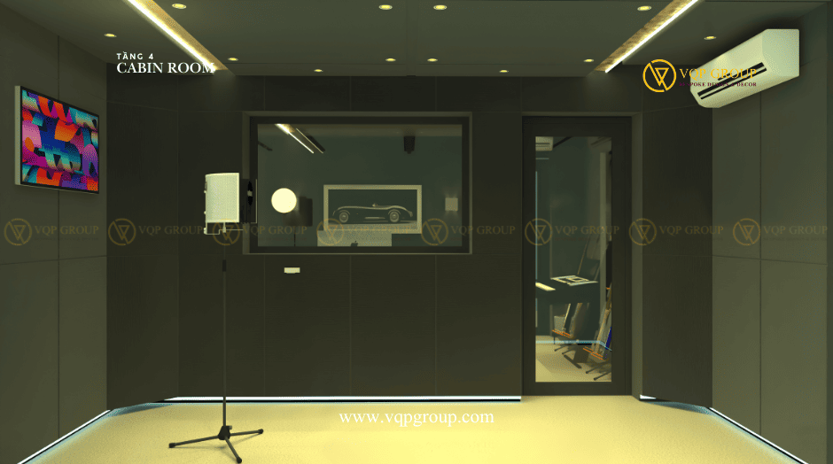 Cabin Room thu âm chuyên nghiệp tại Thành phố Vinh