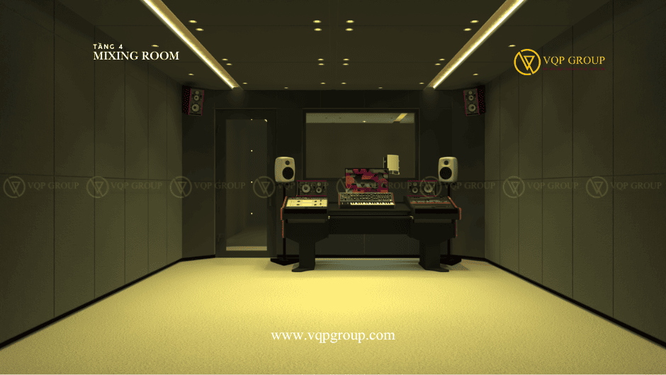 Phòng mixing âm nhạc chuyên nghiệp tại Nghệ An