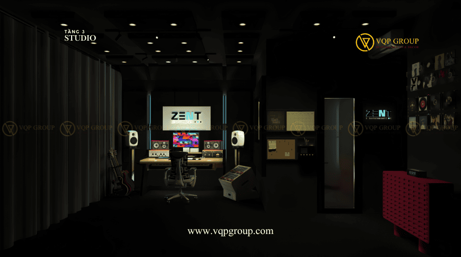 Studio Room chuyên nghiệp tại ZENT Entertainment Thành phố Vinh